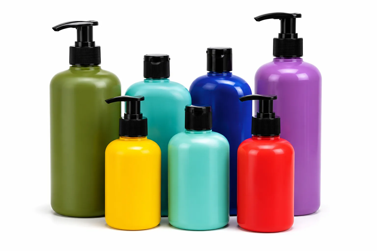 HDPE Round & Flat Bottles