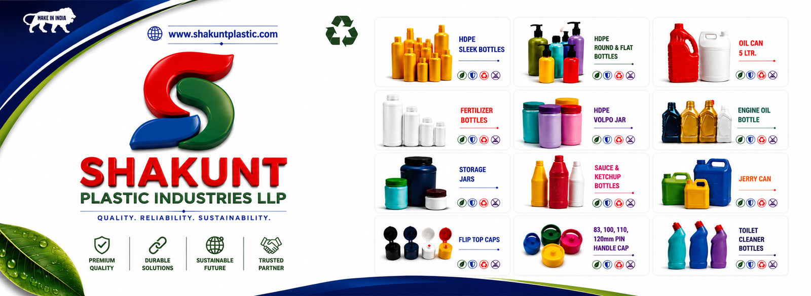 Shakunt Plastic Industries LLP - Product Range